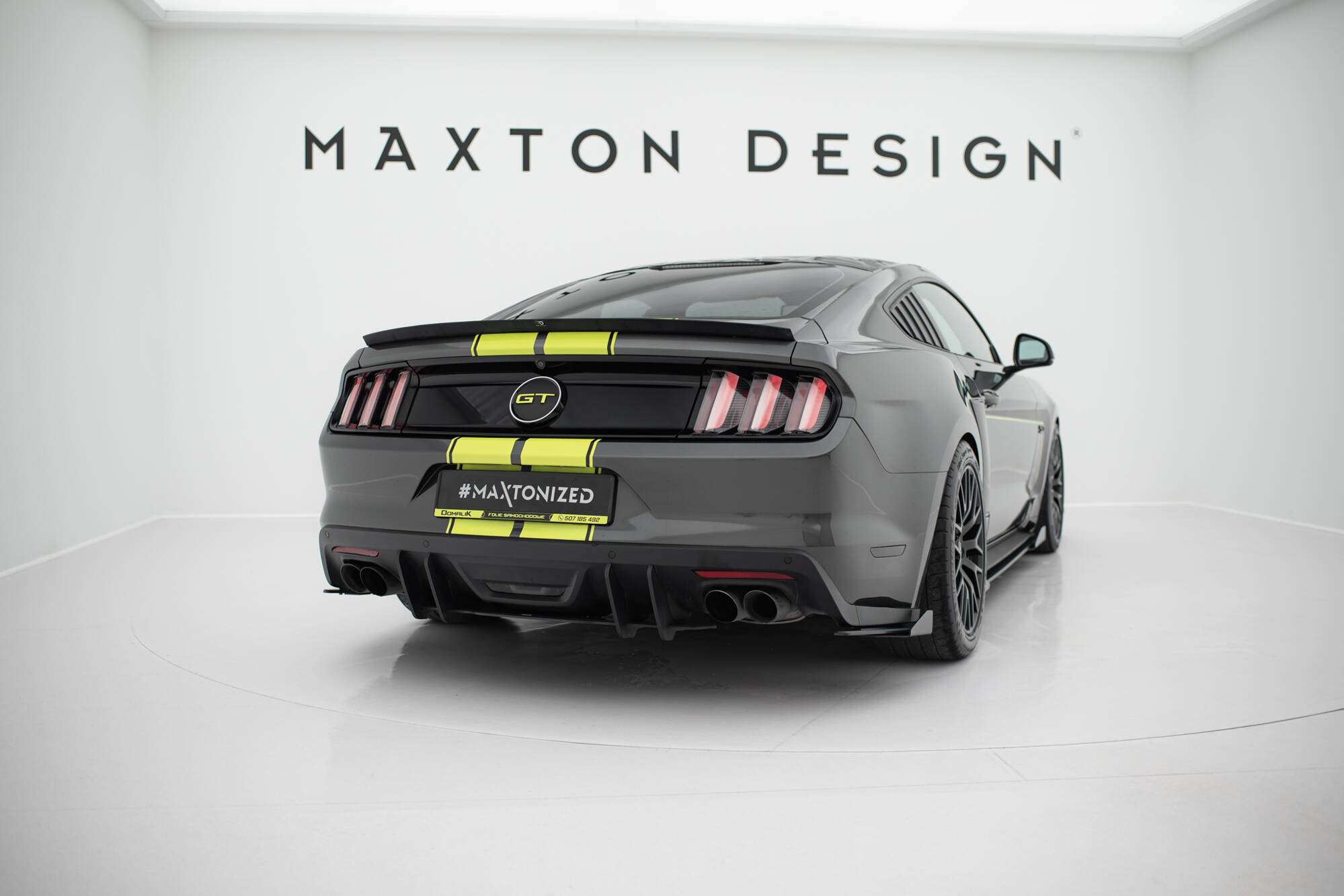 Spoiler CAP Ford Mustang MK6/ MK6 GT (2015-2017) - 2