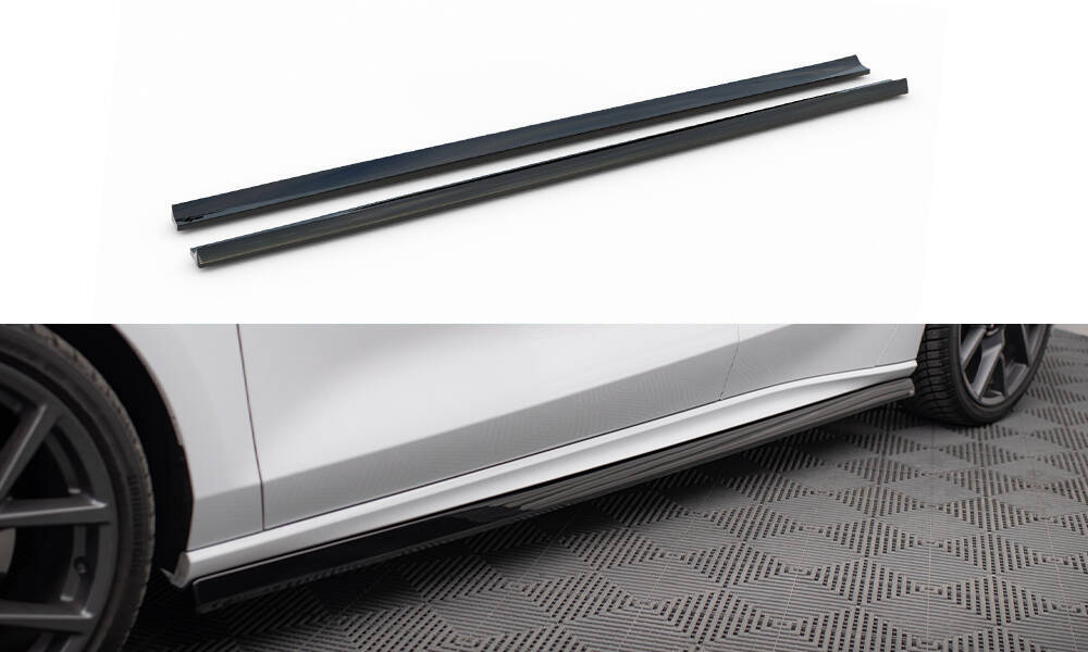 Side Skirts Diffusers V.5 Ford Focus ST / ST-Line Mk4