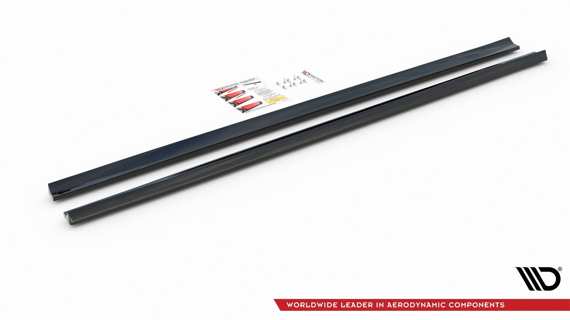 Side Skirts Diffusers V.5 Ford Focus ST / ST-Line Mk4 - 5