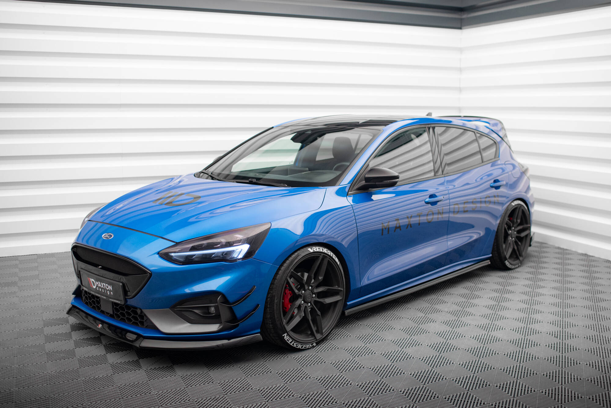 Side Skirts Diffusers V.5 Ford Focus ST / ST-Line Mk4 - 2