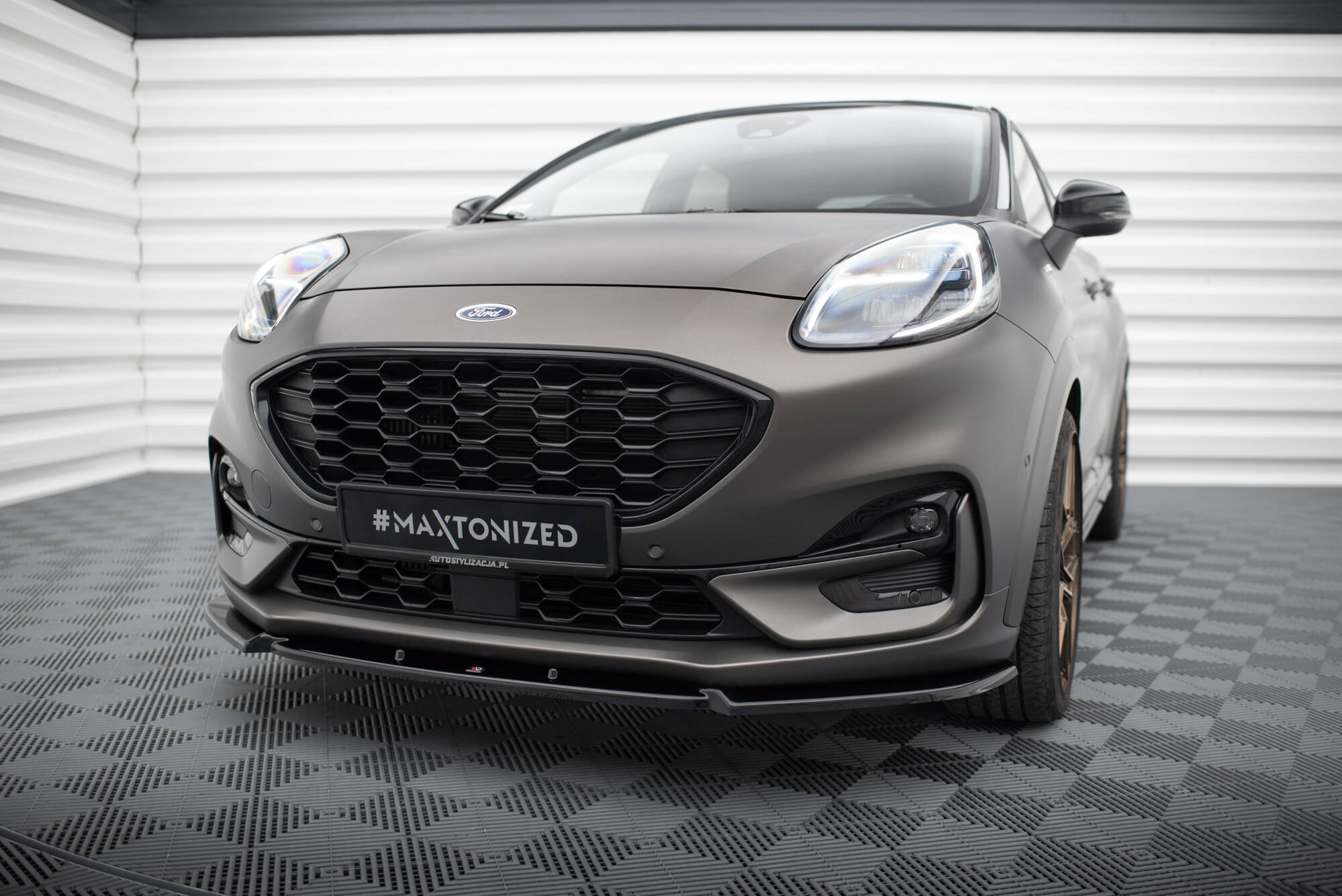 Front Splitter V.1 Ford Puma ST / ST-Line Mk1 - 2