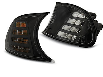 FRONT DIRECTIONS BMW E46 04.99-08.01 C/C BLACK LED