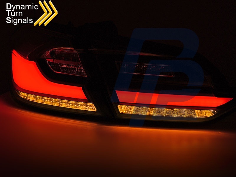 LED Tail Lights Black for Ford Fiesta MK8 2017–2021 Hatchback - 4