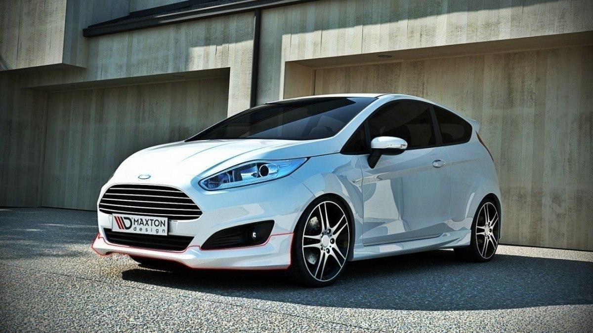 Front Bumper Spoiler Ford Fiesta MK7 Facelift (2013-2017) - 3