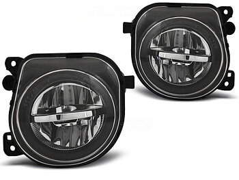 FOGLIGHTS BMW F10, F11, F07 LCI 06.13-16 LED CHROME