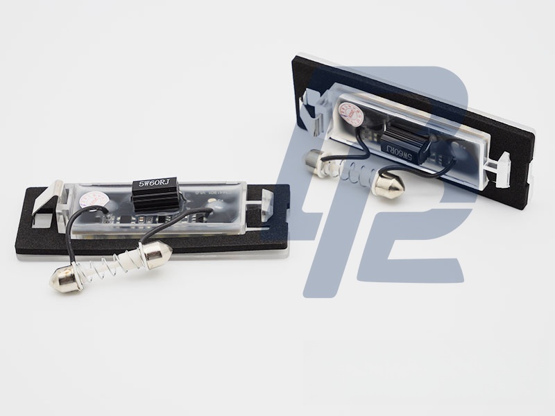 Number Plate Lights for Fiat Panda MK2 2003–2012 / MK3 2011– LED - 5