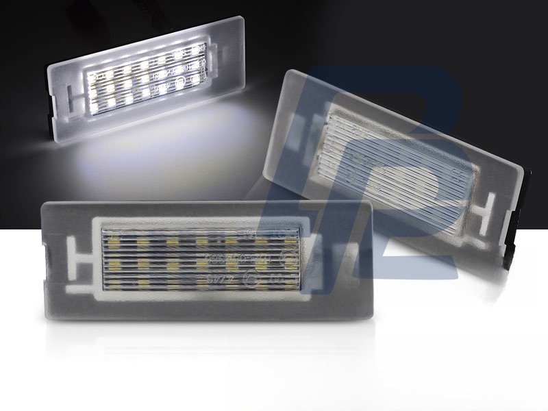 Number Plate Lights for Fiat Panda MK2 2003–2012 / MK3 2011– LED - 4