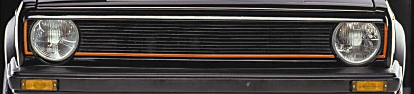 VW GOLF I/GOLF I CABRIO HOOD EXTENSION/EYEBROW [CARCEPT]
