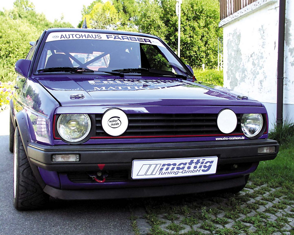 VW GOLF II/GOLF GTI-GTD HOOD EXTENSION/EYEBROW [CARCEPT]