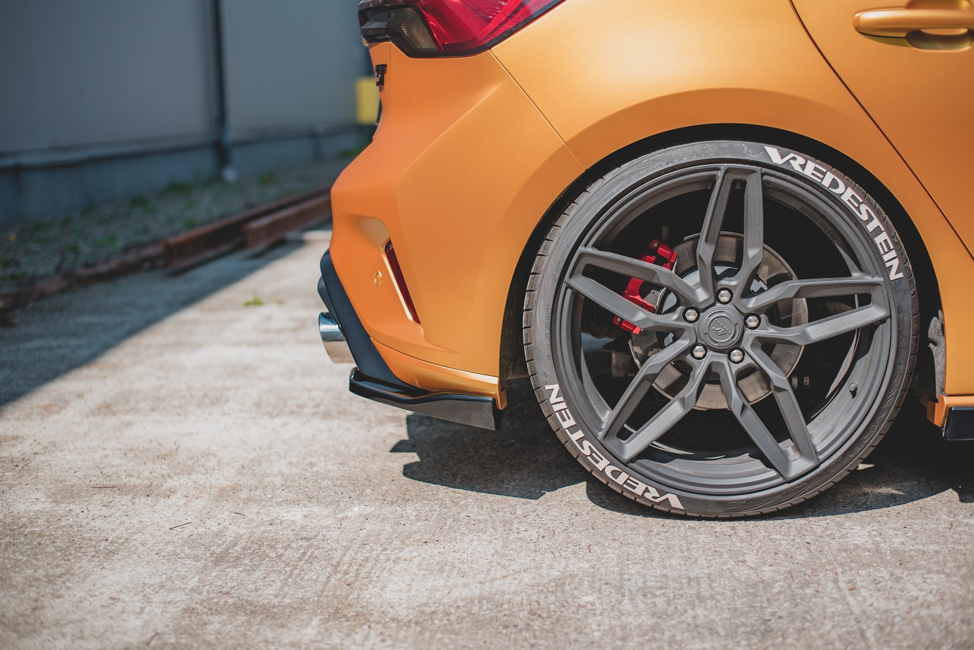 Rear Side Splitters V.3 Ford Focus Mk4 ST (2019-) - 2