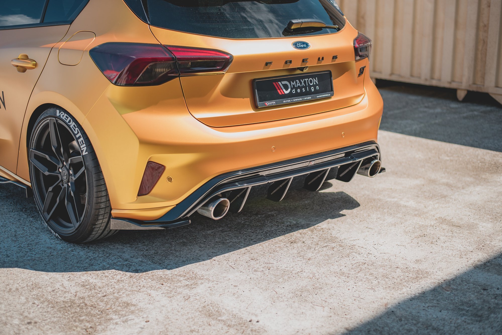 Rear Side Splitters V.3 Ford Focus Mk4 ST (2019-) - 3
