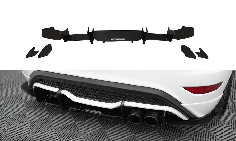 Rear Diffuser V.2 Ford Fiesta ST Mk7 FL