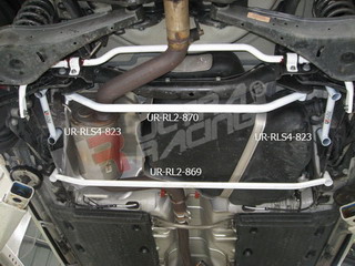 VW GOLF 5 GTI + R32 ULTRA-R 2-POINT REAR LOWER BRACE 869