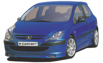 PEUGEOT 307 FRONT SMALL GLASFIBER ÖGONLOCK [CARCEPT]