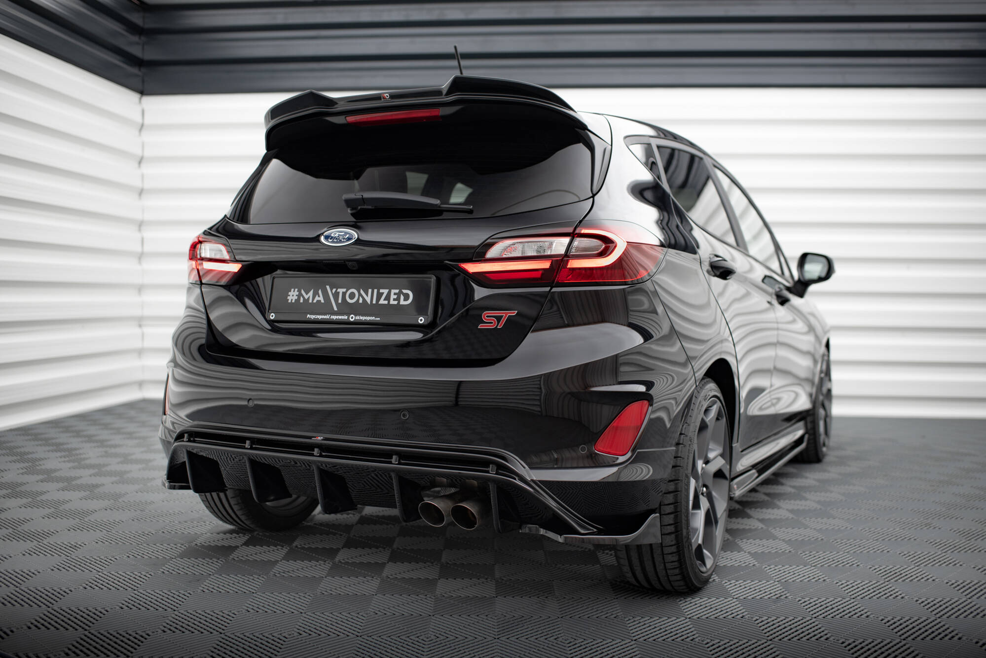 Spoiler CAP 3D Ford Fiesta ST / ST-Line Mk8 - 5