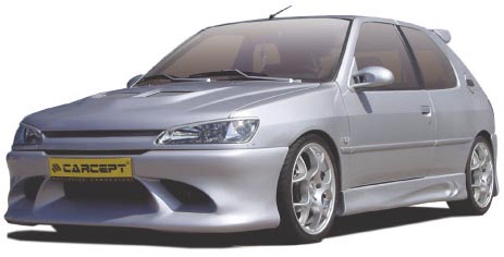 PEUGEOT 306 3/93-97 GLASFIBER ÖGONLOCK [CARCEPT]