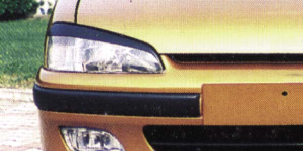 PEUGEOT 106 II 96+ FIBERGLASS EYEBROWS [CARCEPT]