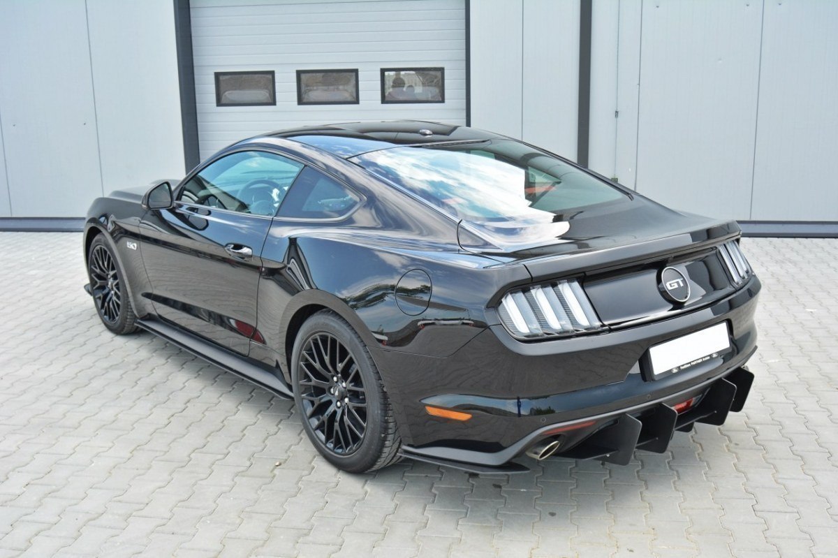 FORD MUSTANG MK6 GT - RACING SIDE SKIRTS DIFFUSERS - 4