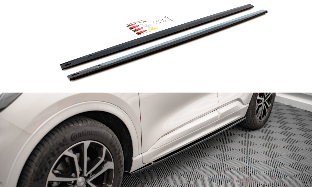 Side Skirts Diffusers Ford KUGA ST-Line Mk3