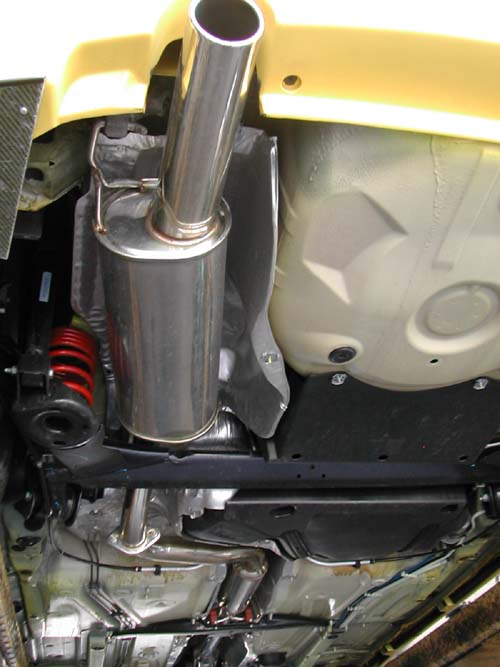 VW GOLF GTI 03-05 MEGAN RACING TURBO CATBACK SYSTEM - 3