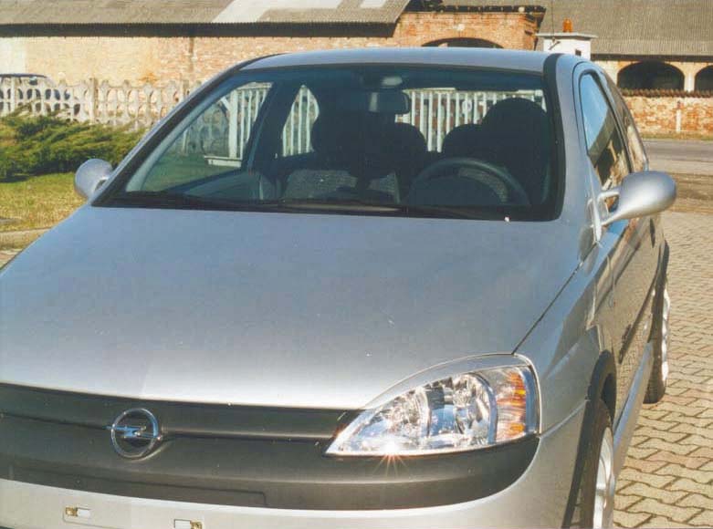 OPEL CORSA C FIBERGLASS EYEBROWS [CARCEPT]