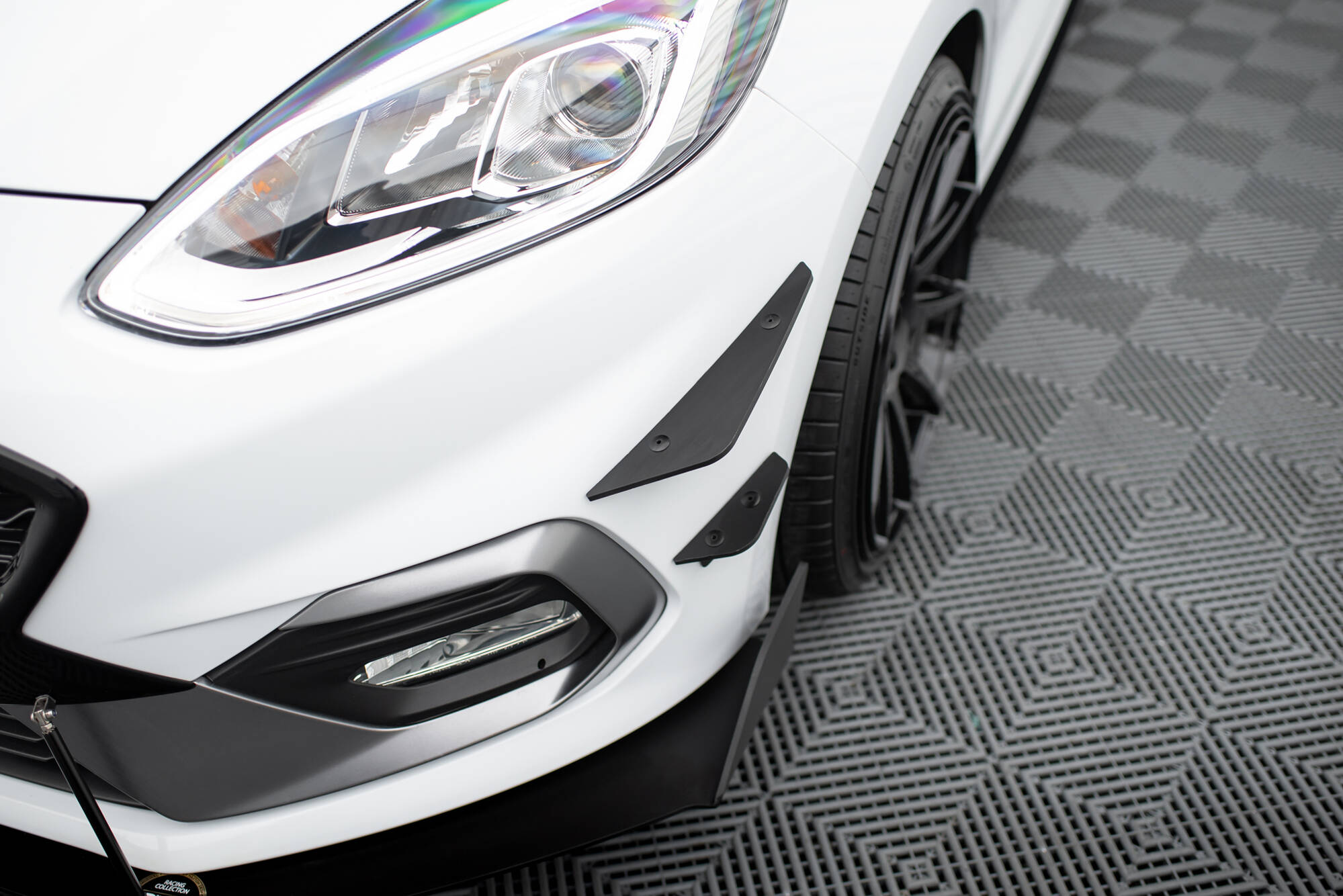 Front Bumper Wings (Canards) Ford Fiesta MK8 ST / ST-Line - 2