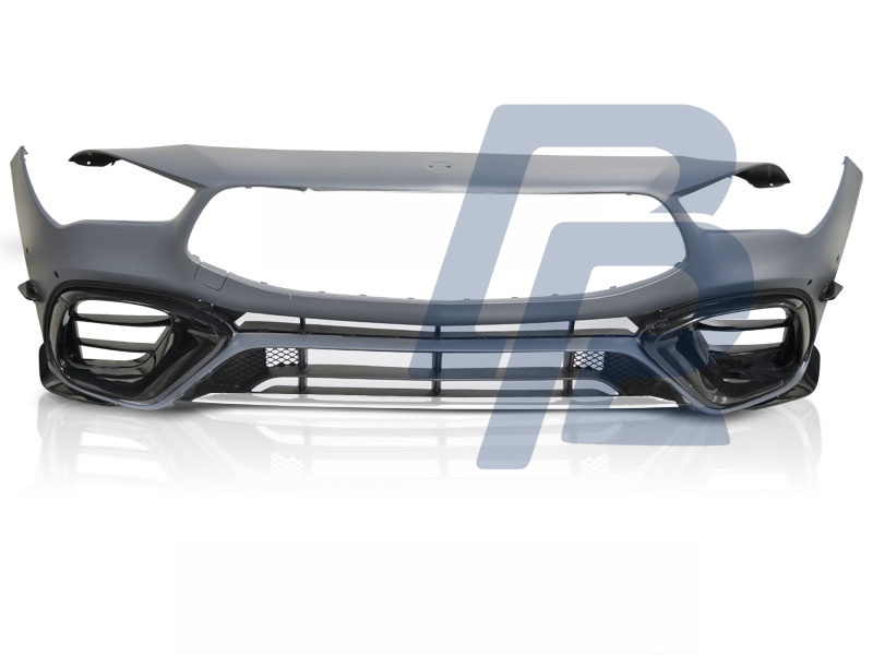 Sport Front Bumper Chrome Style PDC for Mercedes CLA W118 2019–2023 - 4