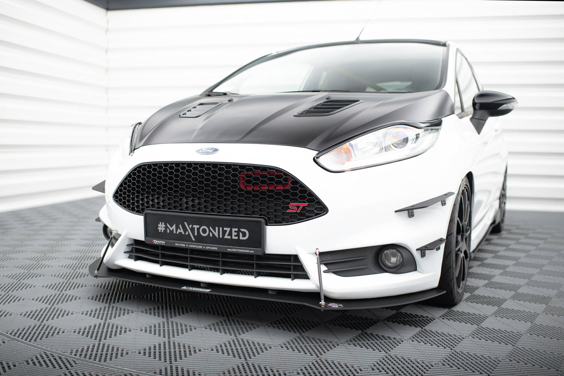 Front Racing Splitter V.1 Fiesta ST Mk7 Facelift - 3