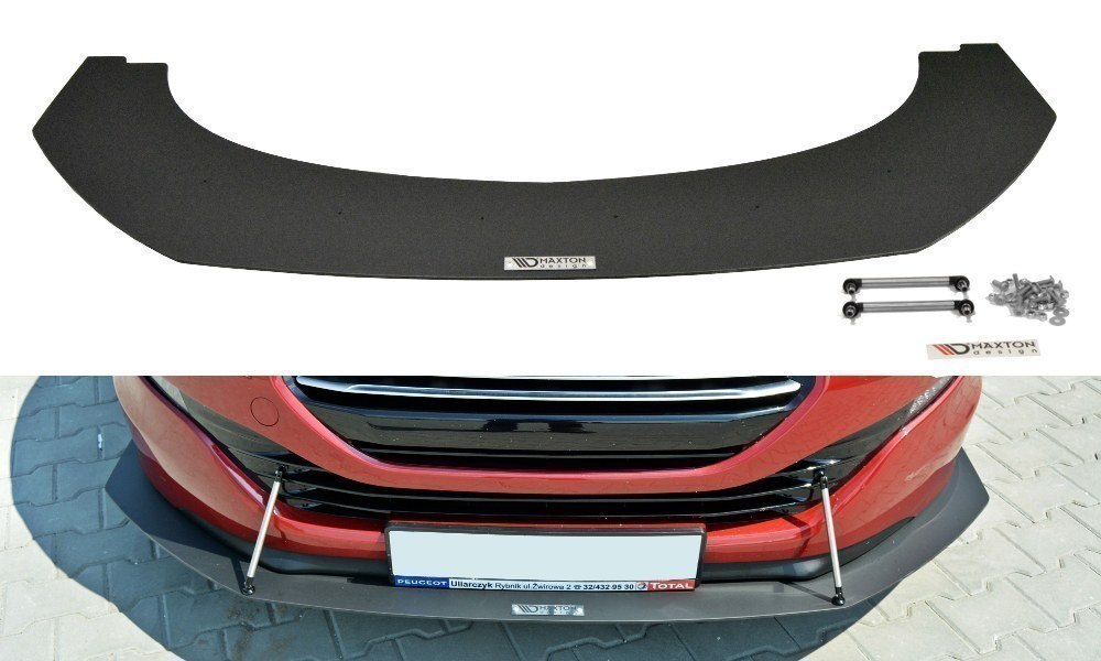 FRONT RACING SPLITTER PEUGEOT RCZ FACELIFT