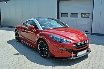 FRÄMRE RACING SPLITTER PEUGEOT RCZ FACELIFT
