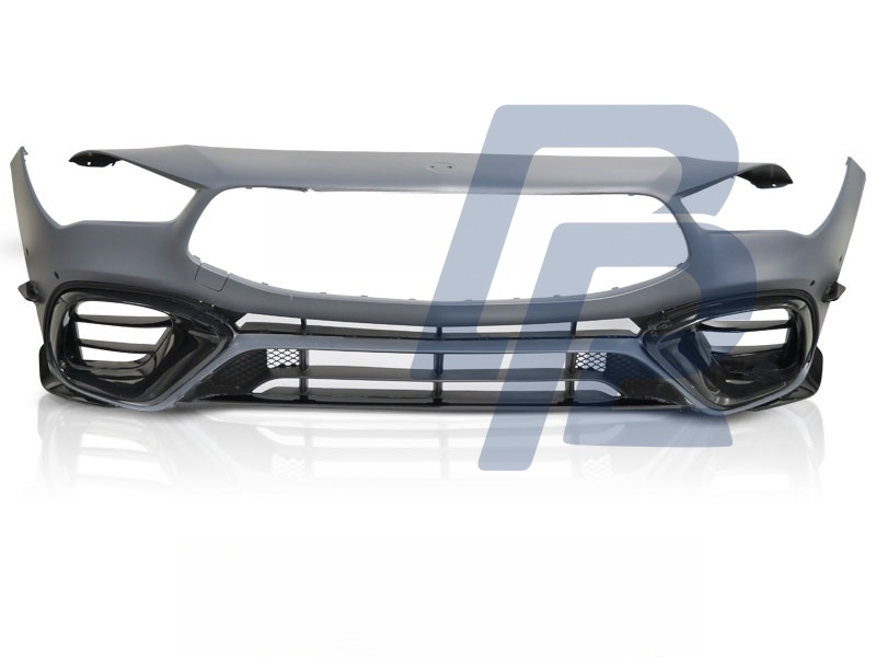 Sport Front Bumper Black Style PDC for Mercedes CLA W118 2019–2023 - 5