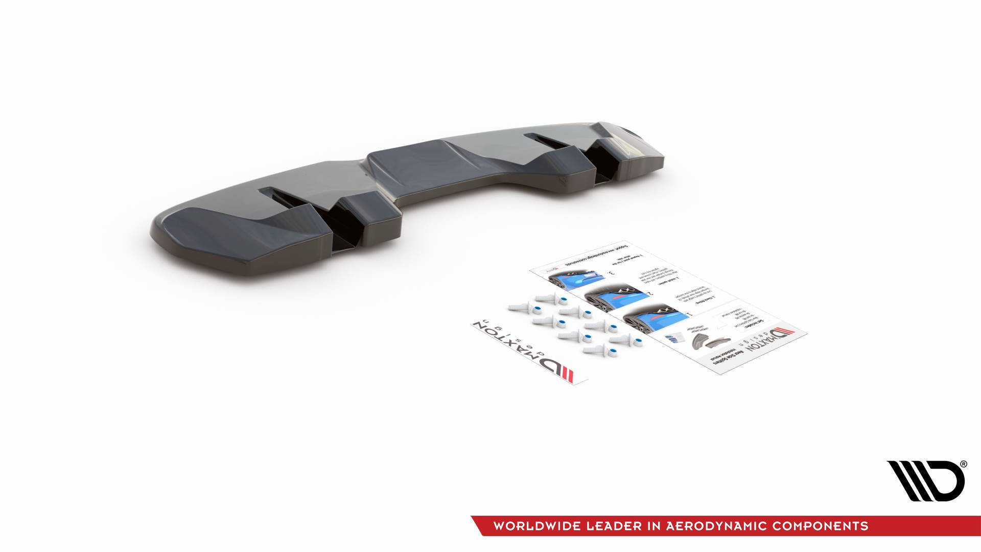 Central Rear Splitter Ford Mustang GT Mk6 Facelift (2017-) - 7