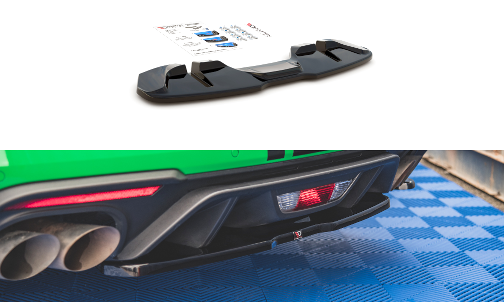 Central Rear Splitter Ford Mustang GT Mk6 Facelift (2017-)