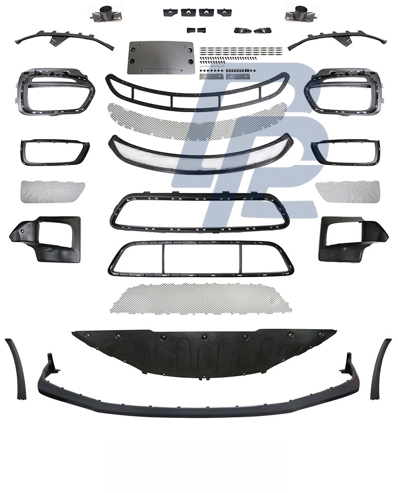 Sport Front Bumper Style for Porsche Cayman 981C / Boxster 981 2012–2016 with Washer Hole - 6
