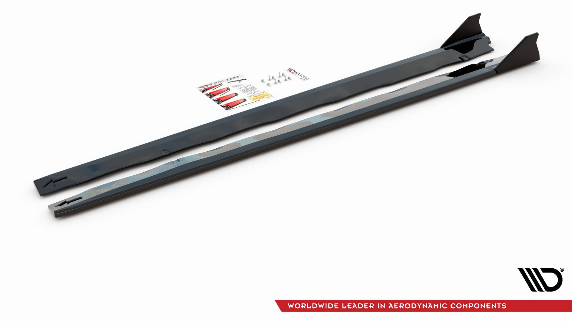 Side Skirts Diffusers + Flaps Ford Mustang GT Mk6 Facelift (2017-) - 6