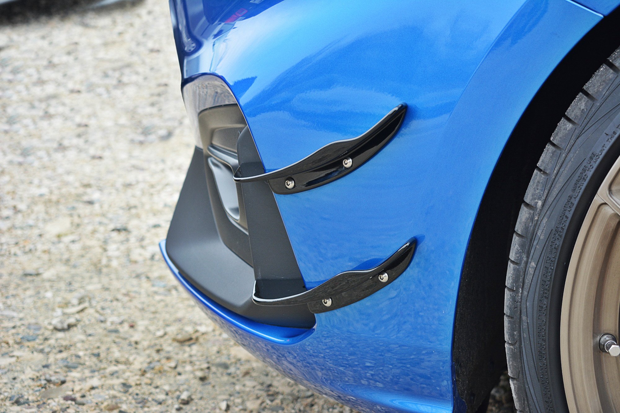 Front Bumper Wings (Canards) Ford Focus ST / ST-Line Mk4 - 5