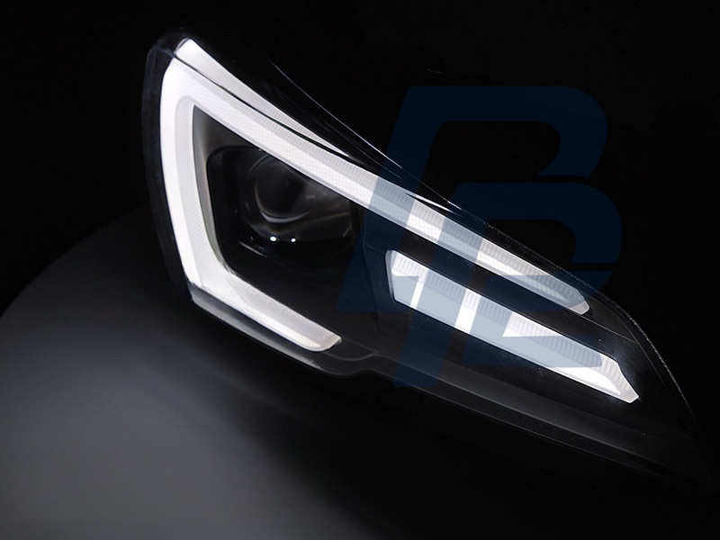 LED Headlights DRL Black for Subaru WRX 2014–2022 - 2
