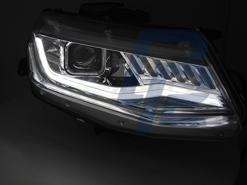 Headlights for Chevrolet Camaro 16-18 HID Sequential Chrome - 5