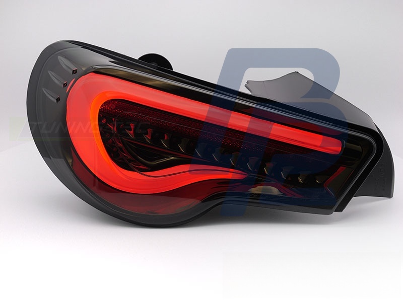 Tail Lights for Toyota GT86 2012–2021 LED Bar Smoked Sequential - 4