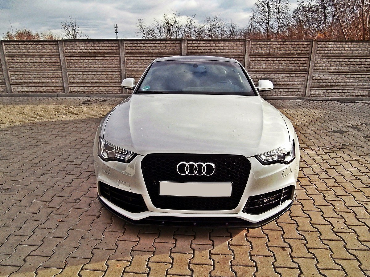 FRÄMRE SPLITTER AUDI RS5 8T 10-11 PRZEDLIFT - 5
