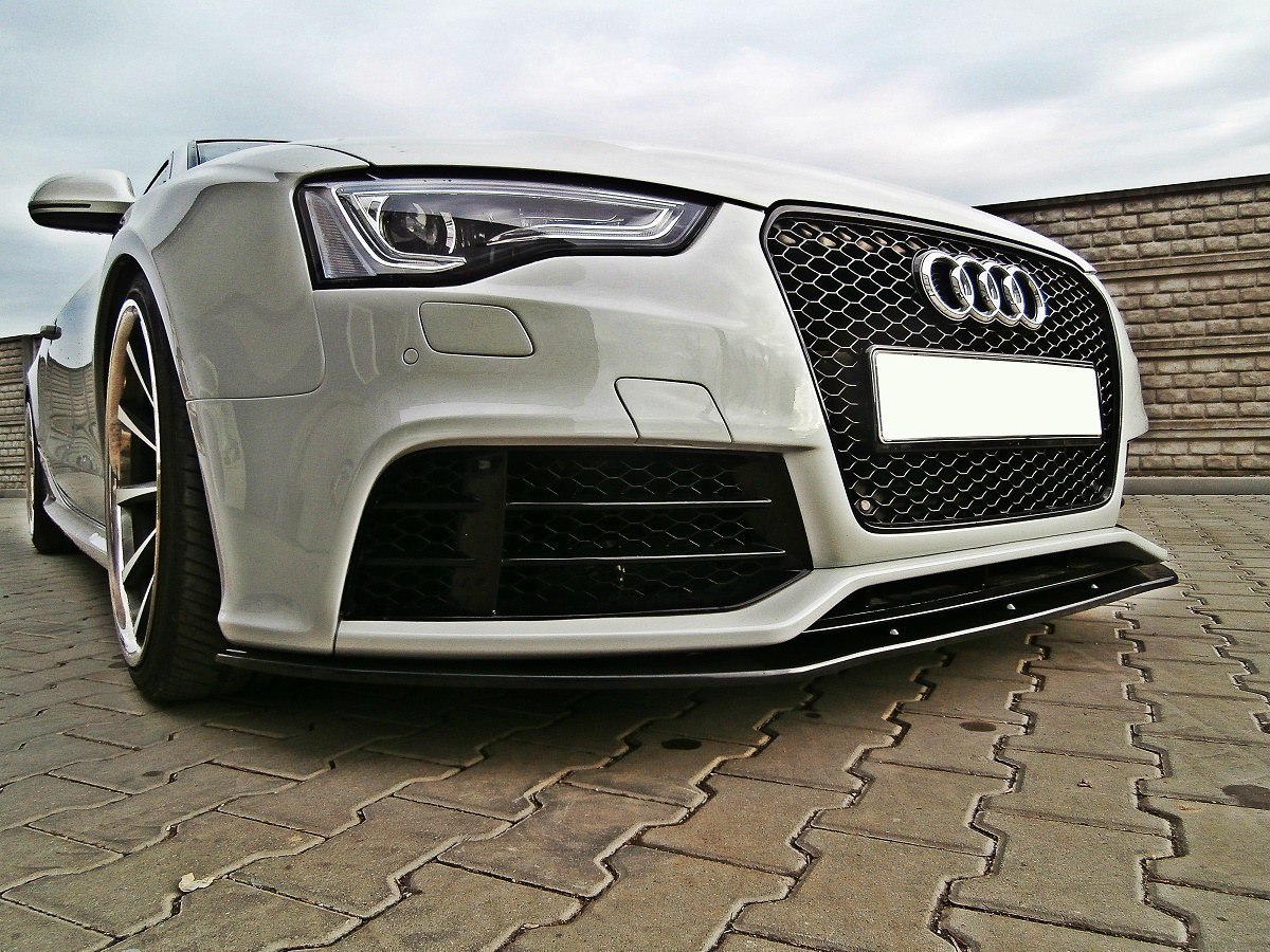 FRÄMRE SPLITTER AUDI RS5 8T 10-11 PRZEDLIFT - 4