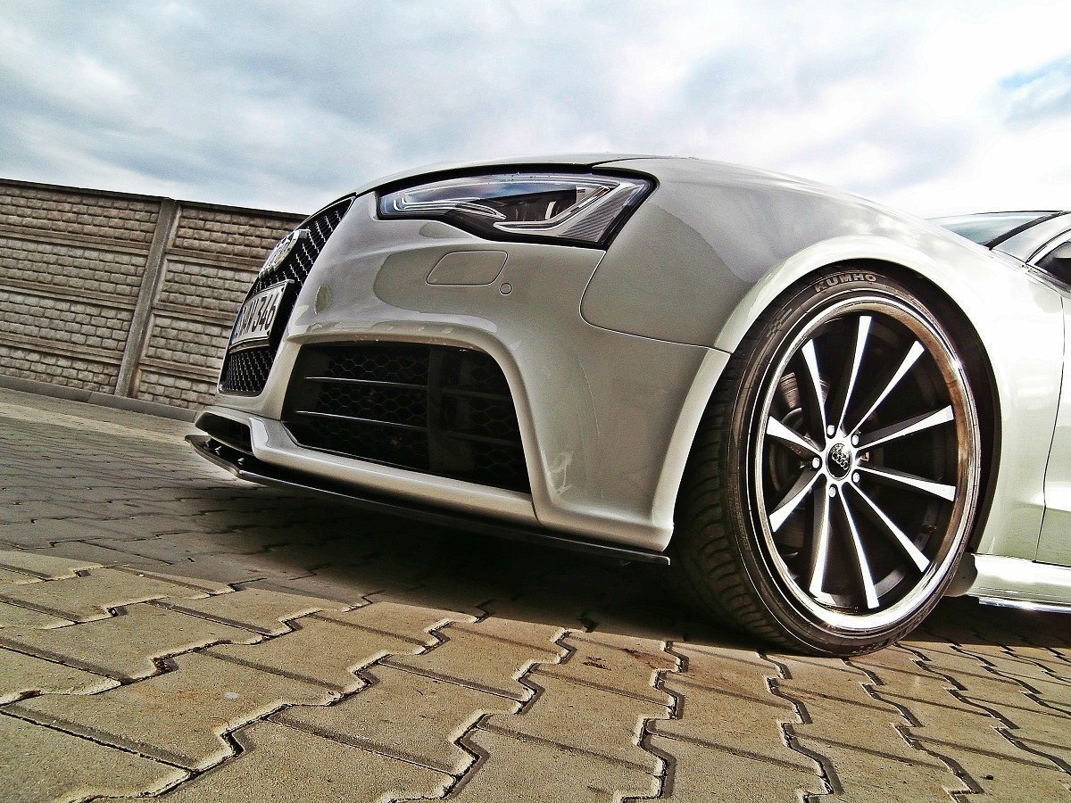 FRÄMRE SPLITTER AUDI RS5 8T 10-11 PRZEDLIFT - 3