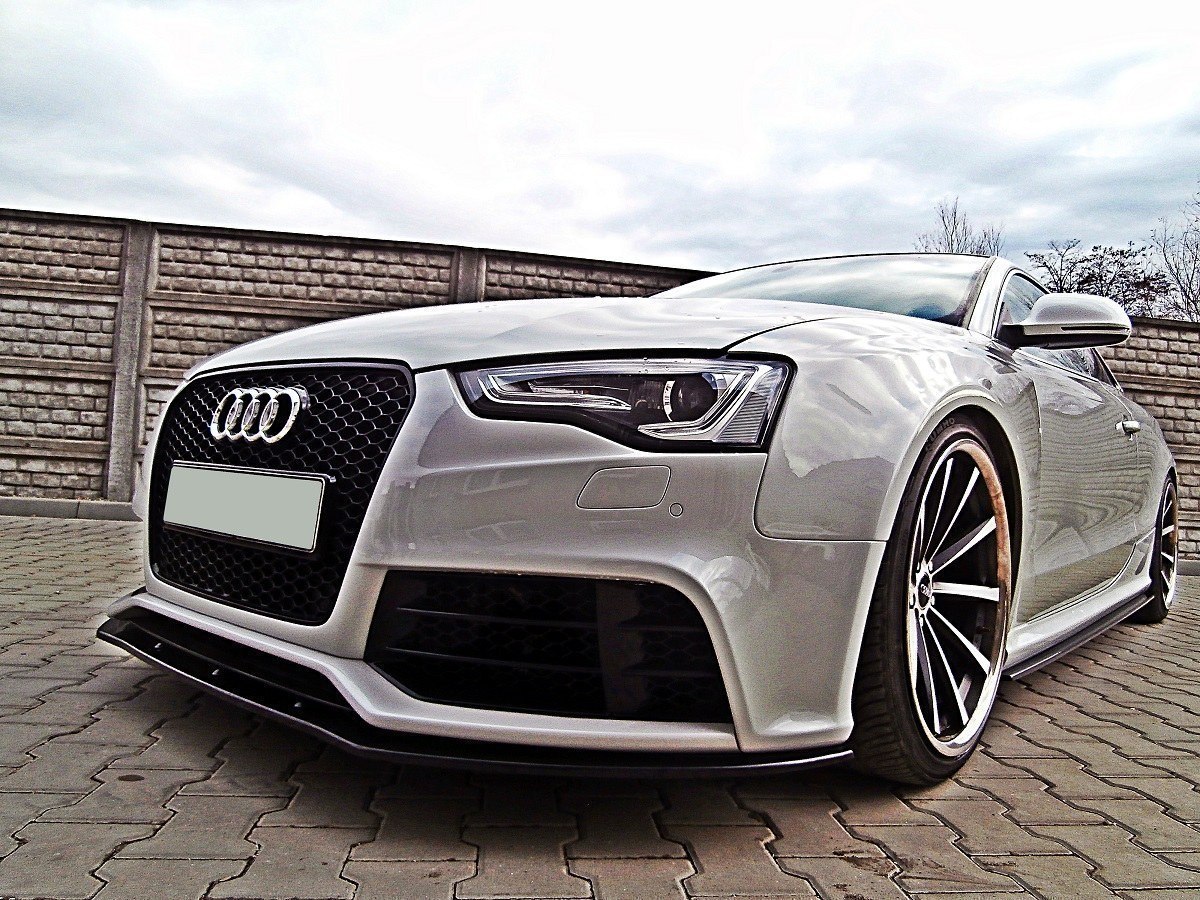 FRÄMRE SPLITTER AUDI RS5 8T 10-11 PRZEDLIFT