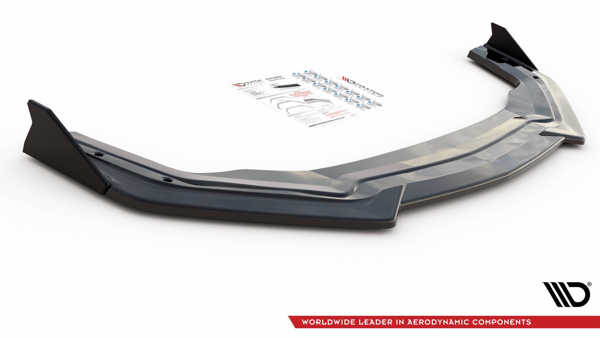 Front Splitter V.1 + Flaps Ford Mustang GT Mk6 Facelift - 5