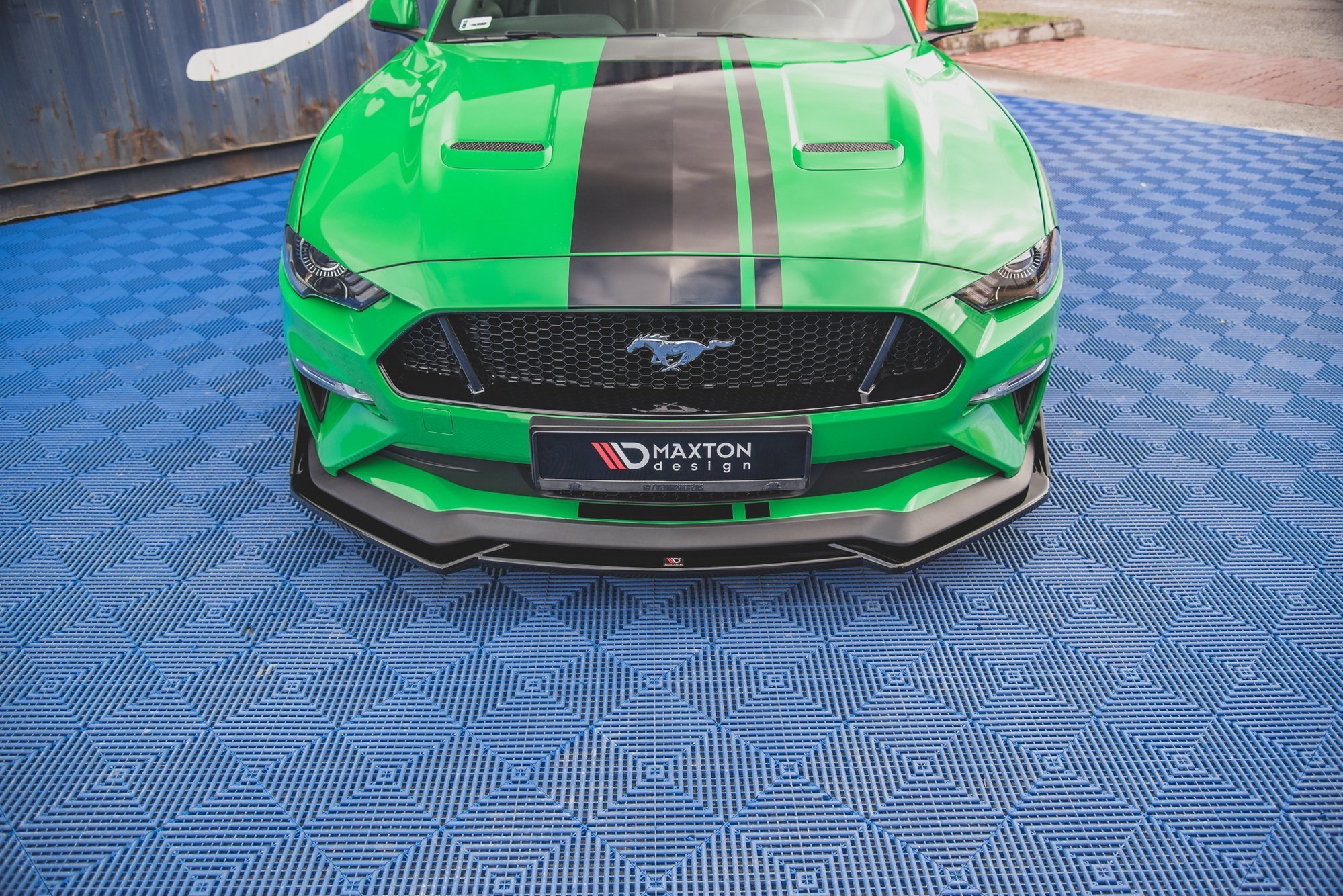 Front Splitter V.1 + Flaps Ford Mustang GT Mk6 Facelift - 4