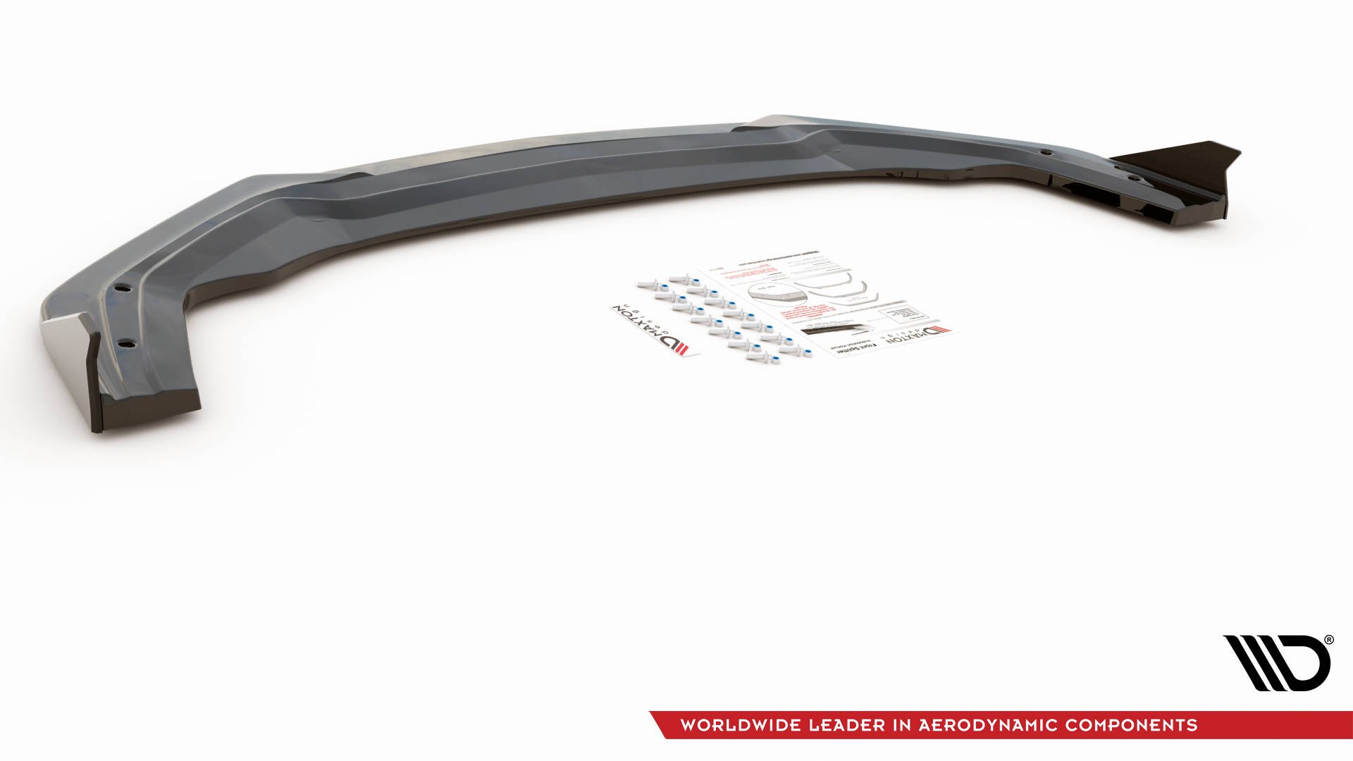 Front Splitter V.1 + Flaps Ford Mustang GT Mk6 Facelift - 6