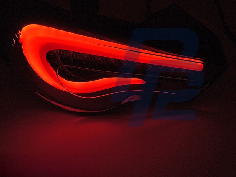 Tail Lights for Toyota GT86 2012–2021 LED Bar Black/Smoked Red Sequential - 3
