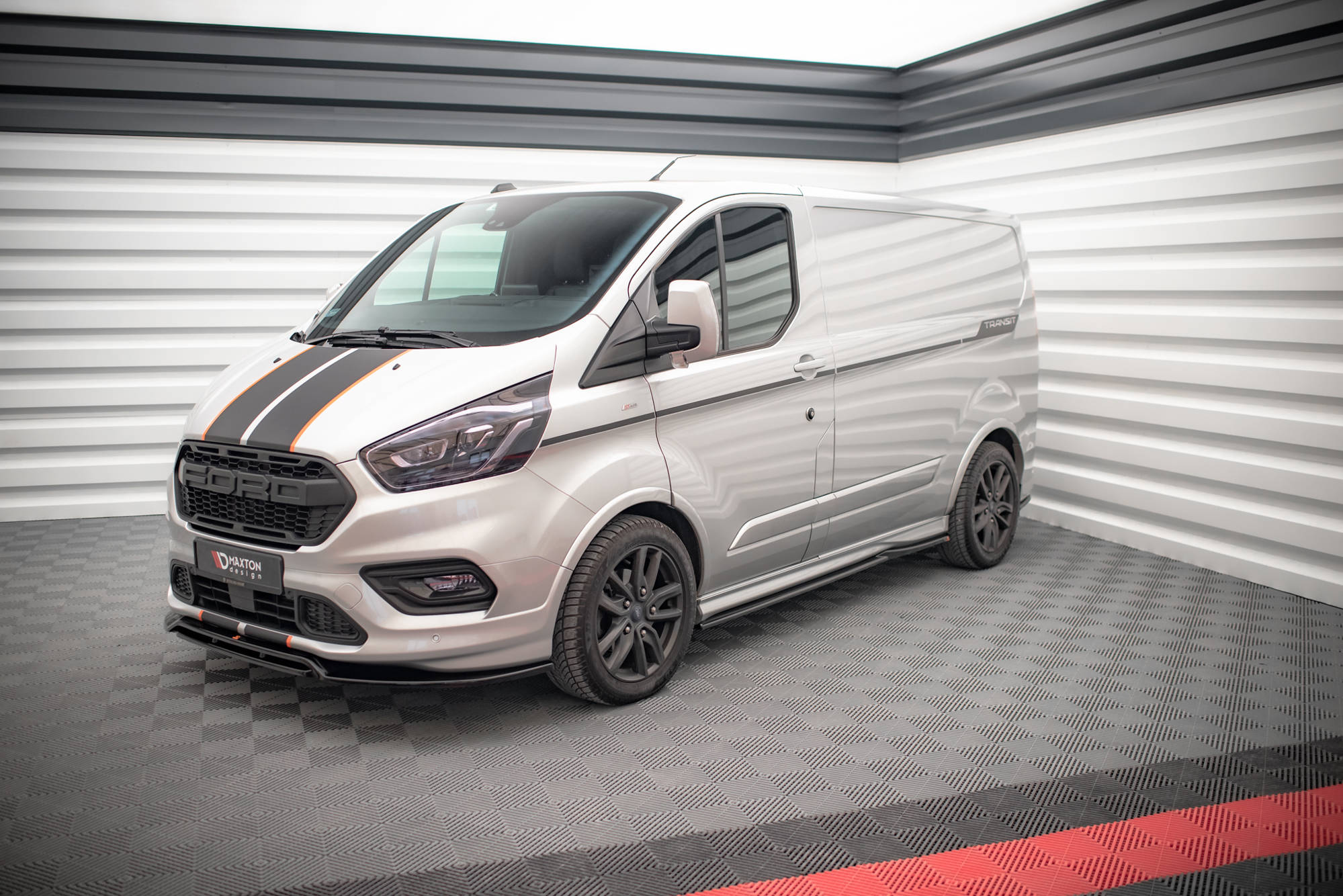 Side Skirts Diffusers Ford Transit Custom ST-Line Mk1 Facelift - 4