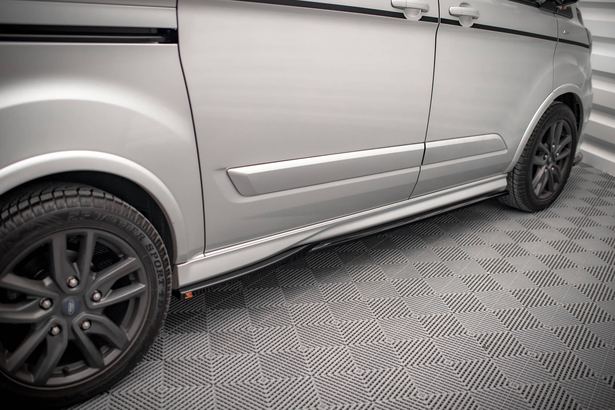 Side Skirts Diffusers Ford Transit Custom ST-Line Mk1 Facelift - 2