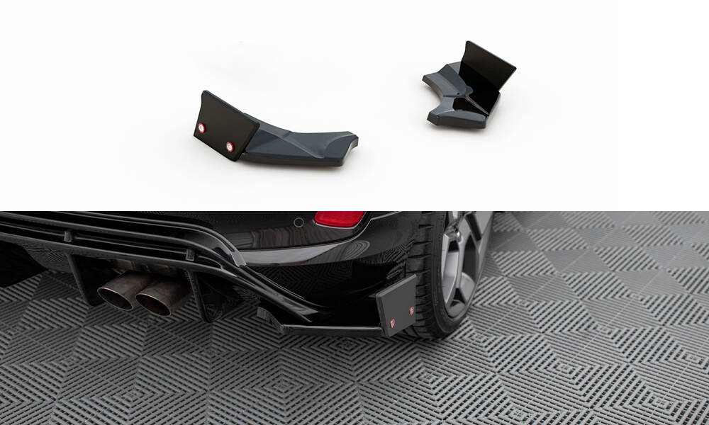 Rear Side Splitters V.4 + Flaps Ford Fiesta ST Mk8